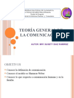 Teoría General de La Comunicación