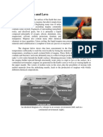 Magma, Lava and Pyroclastic Materials