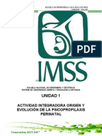 Evoluciòn de La Psicoprofilaxis Perinatal