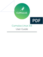 Cumulus Linux 3.6.0 User Guide