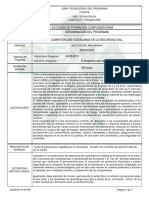 Competencias Ciudadanas en La Seguridad Vial..