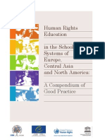 Human Rights Education in The School Systems of Europe Central Asia and North America Compendium