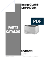 Canon imageCLASS LBP6670dn - Parts Catalog