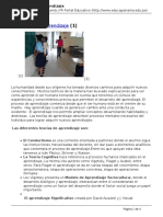 Educa Panama Mi Portal Educativo - Las Teorias de Aprendizaje - 2016-07-25