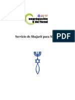 Servicio de Shajarit para Shabat