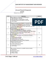 Financial Management MCQ Merged