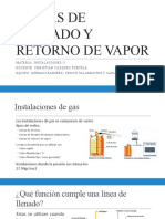 Líneas de Llenado y Retorno de Vapor