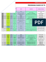 23 de Agosto - Programa Montaje.