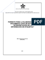 EVIDENCIA 3 Formato Informe Analisis de Etiqueta SENA MARIO FLOREZ