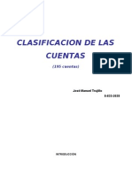 Clasificacion de Las Cuentas