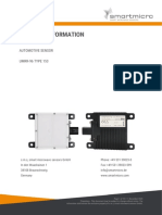 Product Information: Automotive Sensor UMRR-96 TYPE 153