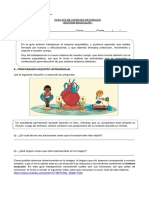 4° Básico Ciencias Naturales Guía 8 María Fernanda Vives