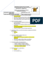 Cuestionario de La Geometria Analitica