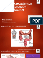 Formas Farmaceuticas Rectal y Vaginal