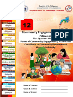 Cesc12 q1 m6 Forms of Community Engagement PDF