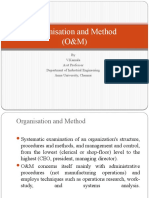 Organisation and Method WSD Unit-5