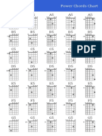 Guitar Power Chords Chart