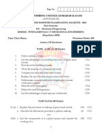 20ME102-Fundamentals of Mechanical Engg