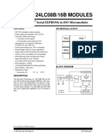 24Lc08B/16B Modules: 8K/16K I C Serial Eeproms in Iso Micromodules