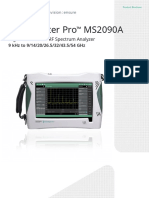 Field Master Pro MS2090A: High-Performance RF Spectrum Analyzer