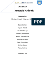 Rheumatoid Arthritis: Case Study