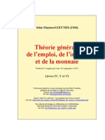 Keynes, John Maynard - Théorie Générale de L'emploi, de L'intérêt Et de La Monnaie (4-6)