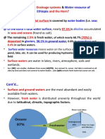 Chapter Four: Water Resource of Ethiopia: Drainage Systems and The Horn?