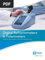 Digital Refractometers & Polarimeters: For Precise Measurement of Concentration and Purity