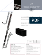 Clarinette Contrebasse Sib: BB Contrabass Clarinet