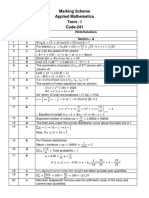 Marking Scheme Applied Mathematics Term - I Code-241: Q.N. Correct Option Hints/Solutions Section - A C A C D D A C A C