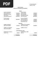 Smith Company Statement of Realization and Liquidation