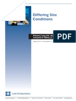 D Iffering S Ite Conditions: Richard J. Long, P.E., Robert J. Lane and Jam Es E. Kelley, JR., P.E