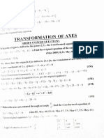 Transformation of Axis