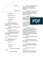 Mock Bar Examination Questions in Criminal Law