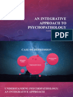 P02 - An Integrative Approach To Psychopathology