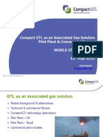 Real Title: Compact GTL As An Associated Gas Solution Pilot Plant & Commercial Factors