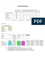 Demand Forcast and Estimation