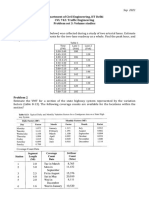 Department of Civil Engineering, IIT Delhi CVL 742: Traffic Engineering Problem Set 3: Volume Studies Problem 1