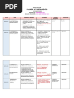 2° Plan de Reforzamiento