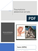 Traumatismo Abdominal Cerrado: Grupo 8