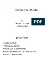 The Carburation System