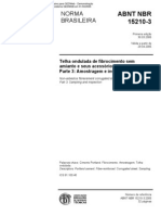 NBR 15210-3 - Telha Ondulada de Fibrocimento Sem Amianto - Amostragem