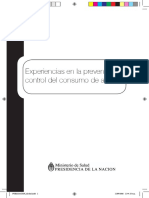 Experiencias en Prevención y Control Del Consumo de Alcohol