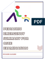 Pediatric Emergency Summary For Osce Exam