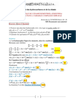 Corrigé Detaille de Lexamen Fonctions A Variables Complexes