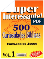 500 Curiosidades Bíblicas Vol.1 - Erivaldo de Jesus