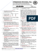 Tax Set A With Ans PDF