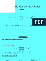 Electrophilic Aromatic Substitution: Generic Reaction