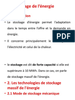 Le Stockage de L'énergiep