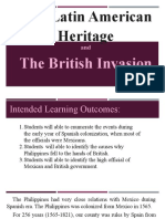 Our Latin American Heritage: The British Invasion